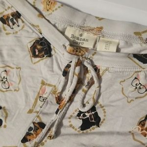 Beacan Cove Dog Portrait Pajama Pants
